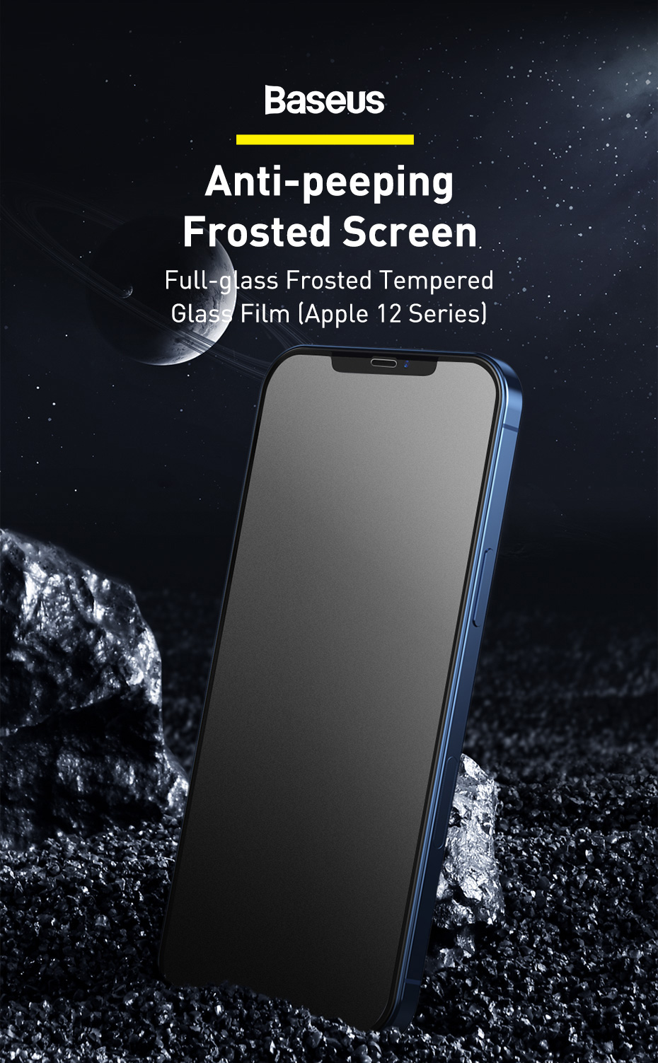 Baseus-2PCS-for-iPhone-12-Pro--12-Mini--12--12-Pro-Max-Front-Film-Matte-Anti-Scratch-Non-Fingerprint-1767129-1